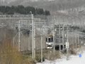 NIKON D5100動画撮影　函館本線伊納第三トンネル付近　 上り785系 電子警笛あり