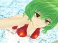 [TOHO MMD]Yuuka on the poolside.(unfinished)